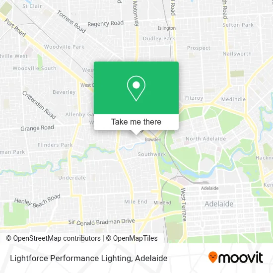 Mapa Lightforce Performance Lighting