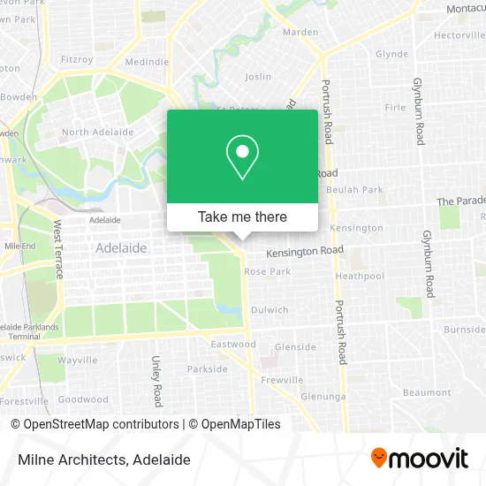 Mapa Milne Architects