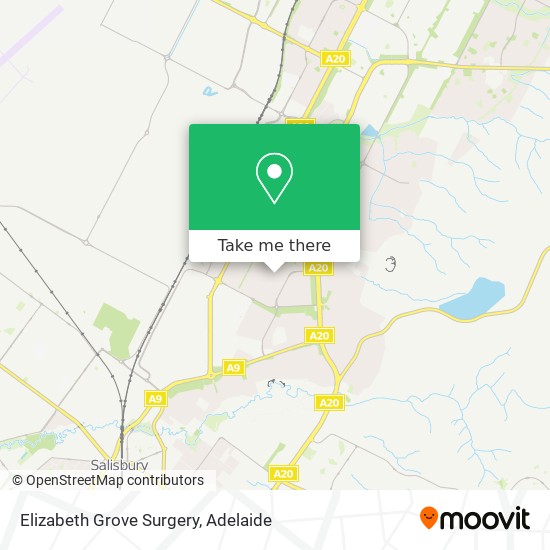 Mapa Elizabeth Grove Surgery