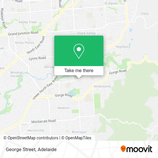 George Street map