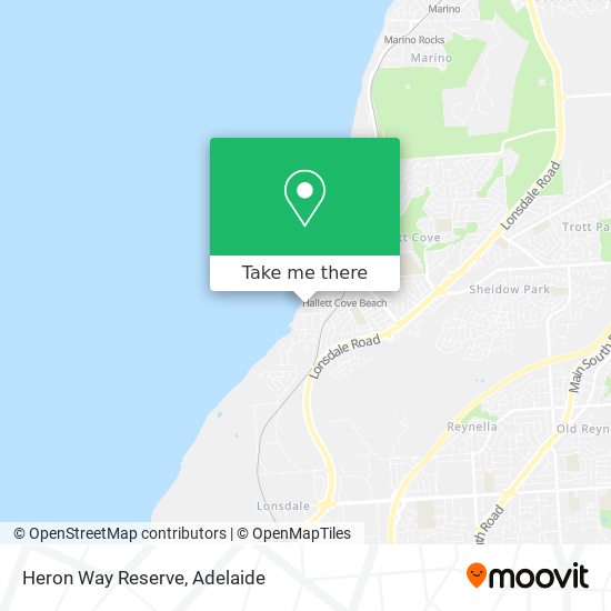 Mapa Heron Way Reserve