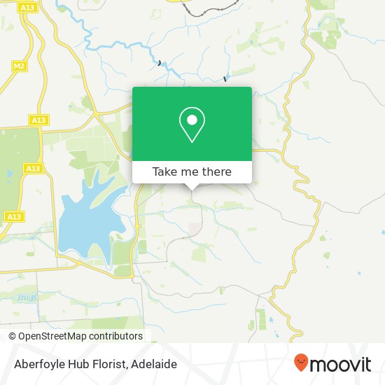 Aberfoyle Hub Florist map