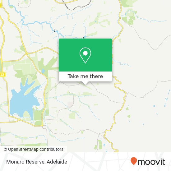 Monaro Reserve map