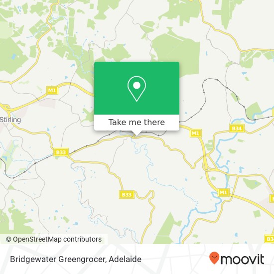 Bridgewater Greengrocer map