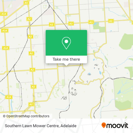 Mapa Southern Lawn Mower Centre