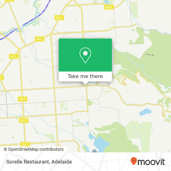 Sorelle Restaurant map
