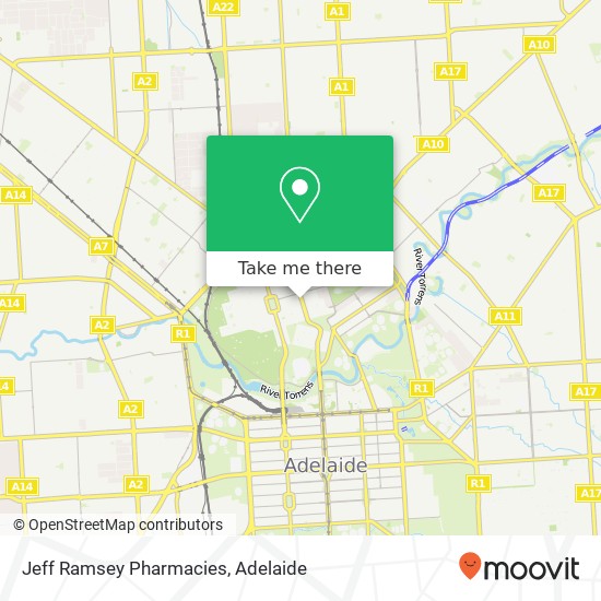 Jeff Ramsey Pharmacies map