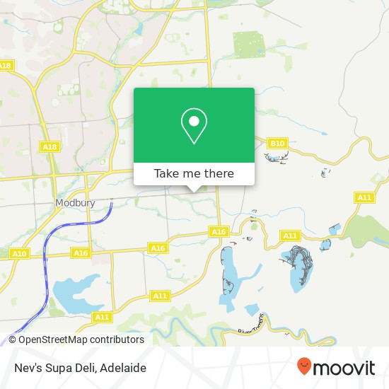 Nev's Supa Deli map