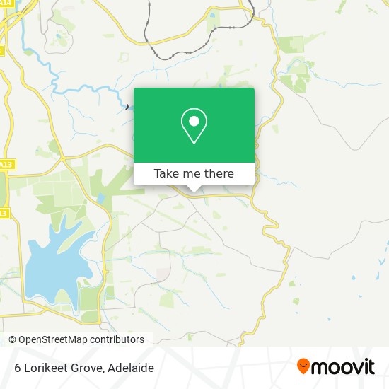 6 Lorikeet Grove map