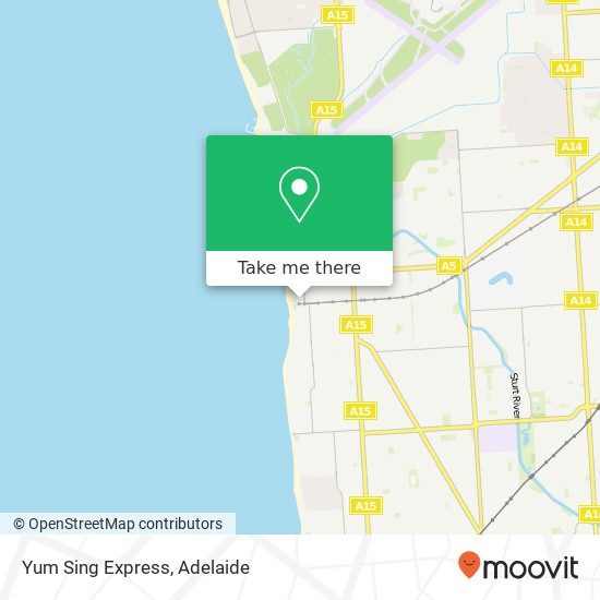 Mapa Yum Sing Express