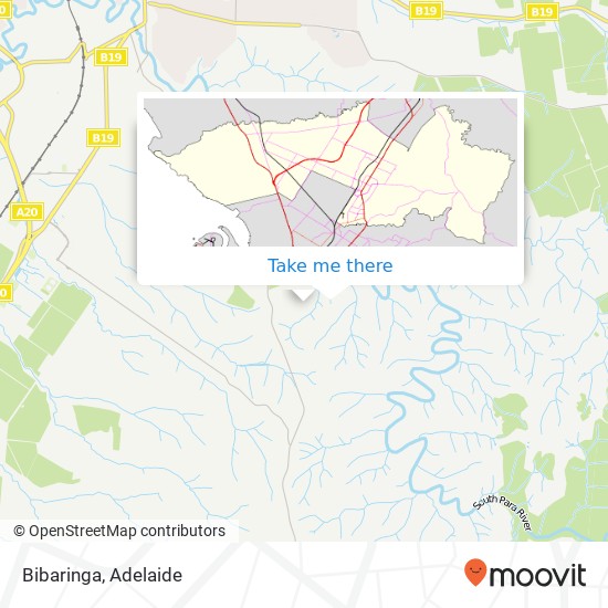 Bibaringa map