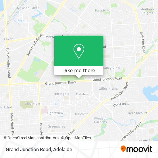 Grand Junction Road map