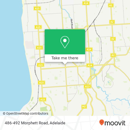 486-492 Morphett Road map