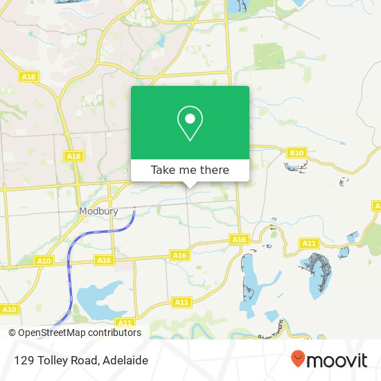 Mapa 129 Tolley Road