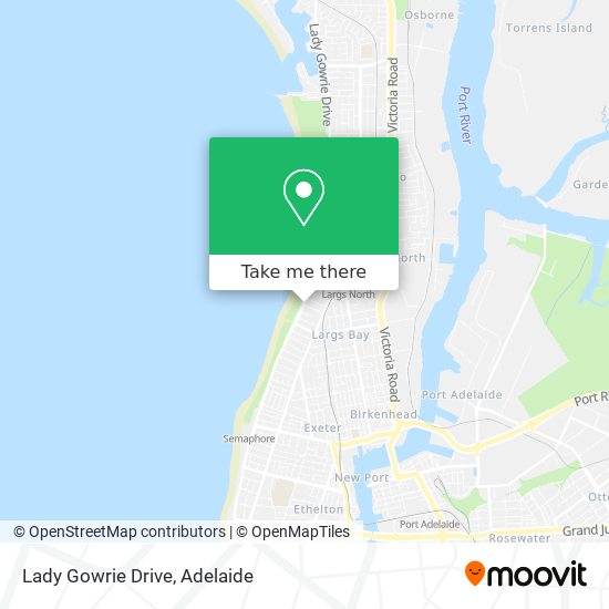 Lady Gowrie Drive map