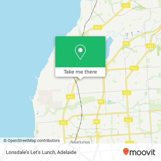 Lonsdale's Let's Lunch, 4 Aldenhoven Rd Lonsdale SA 5160 map