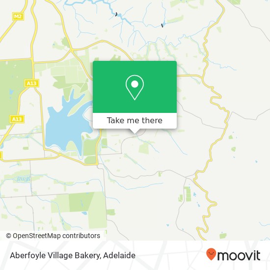 Aberfoyle Village Bakery, Hub Dr Aberfoyle Park SA 5159 map