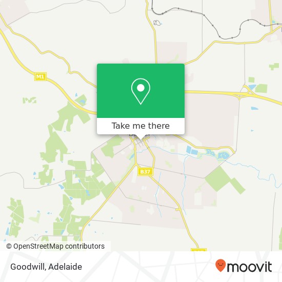 Mapa Goodwill, 35 Gawler St Mount Barker SA 5251