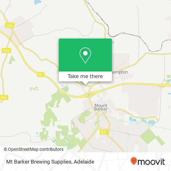 Mt Barker Brewing Supplies map