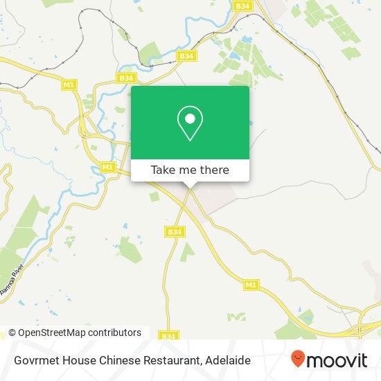Govrmet House Chinese Restaurant, Mount Barker Rd Hahndorf SA 5245 map