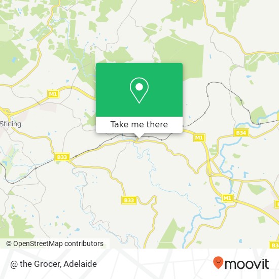 @ the Grocer, Bridgewater SA 5155 map