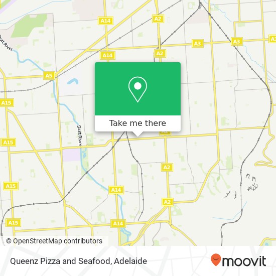 Queenz Pizza and Seafood, 26 Daws Rd Ascot Park SA 5043 map