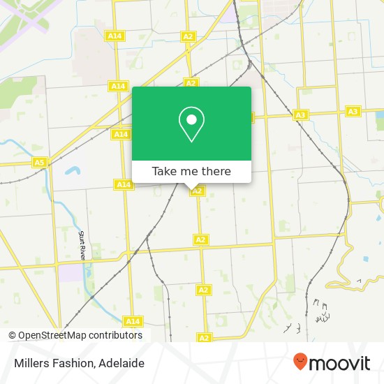 Millers Fashion, 992 South Rd Edwardstown SA 5039 map