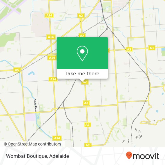 Wombat Boutique, 992 South Rd Edwardstown SA 5039 map