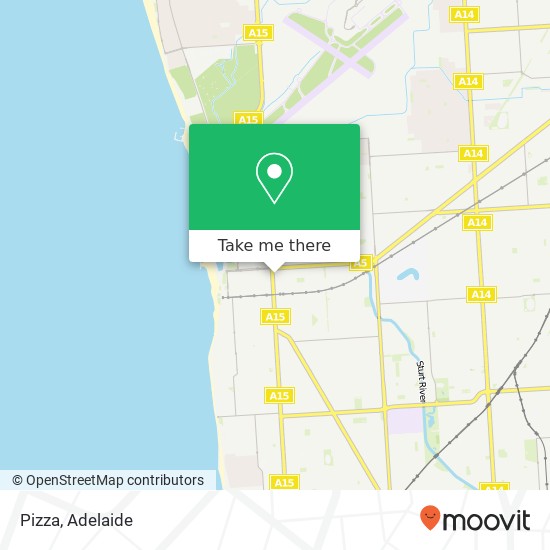 Pizza, 10 Brighton Rd Glenelg East SA 5045 map