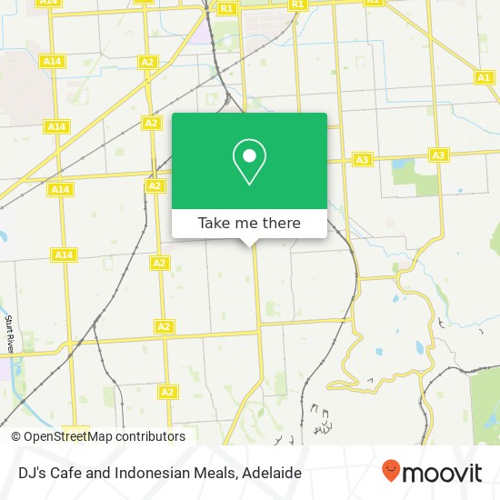 DJ's Cafe and Indonesian Meals, 530 Goodwood Rd Daw Park SA 5041 map