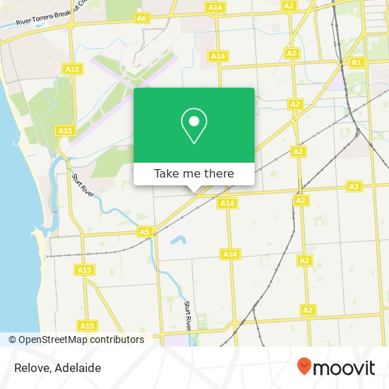 Relove, Stonehouse Ave Plympton SA 5038 map