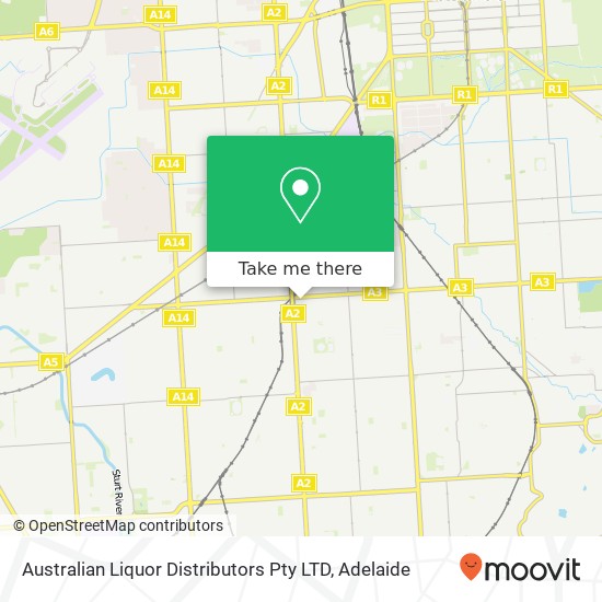 Australian Liquor Distributors Pty LTD map