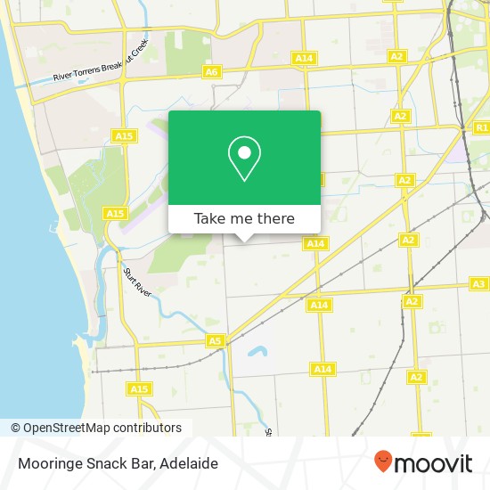 Mooringe Snack Bar, 112 Mooringe Ave North Plympton SA 5037 map