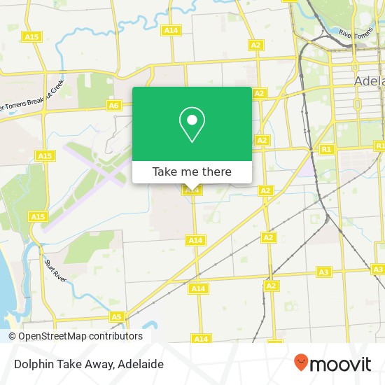 Dolphin Take Away, 284 Marion Rd Netley SA 5037 map