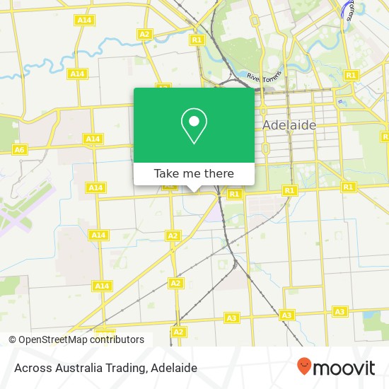 Across Australia Trading, 60-66 Richmond Rd Keswick SA 5035 map