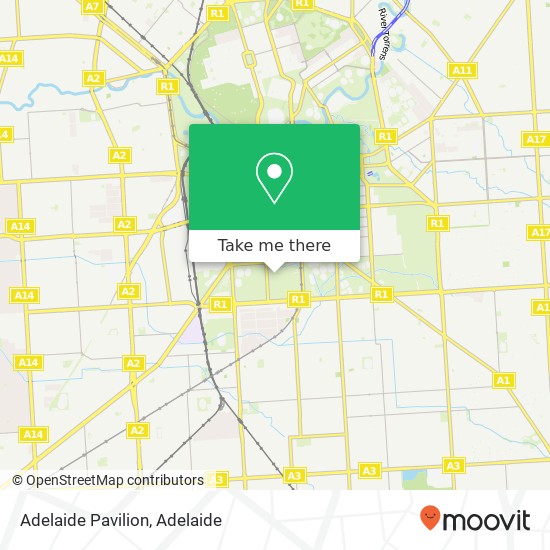 Adelaide Pavilion, Adelaide SA 5000 map