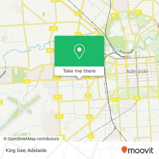 King Gee, 121 Sir Donald Bradman Dr Hilton SA 5033 map