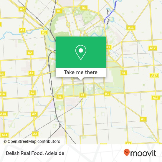 Delish Real Food, 27 Gilbert St Adelaide SA 5000 map