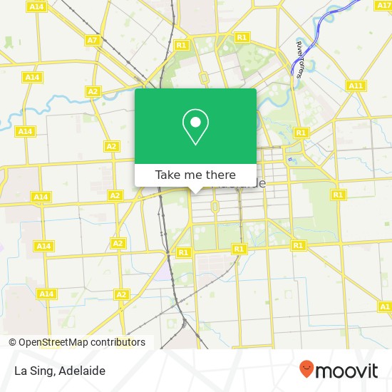 La Sing, 261 Gouger St Adelaide SA 5000 map