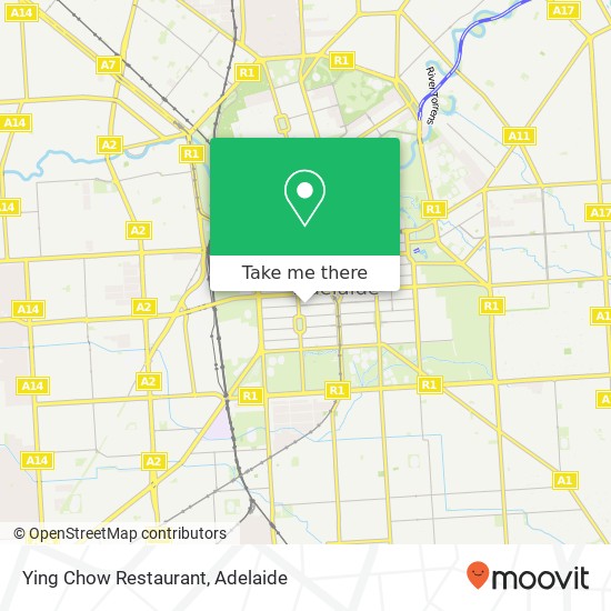 Ying Chow Restaurant, 114 Gouger St Adelaide SA 5000 map