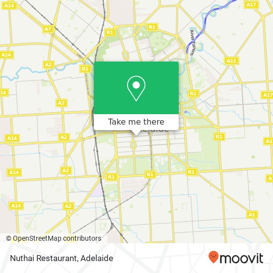 Nuthai Restaurant, 117 Gouger St Adelaide SA 5000 map