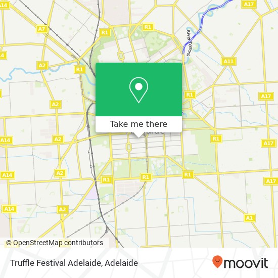 Truffle Festival Adelaide map