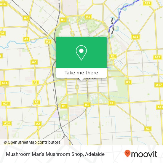 Mushroom Man's Mushroom Shop, 68 Gouger St Adelaide SA 5000 map