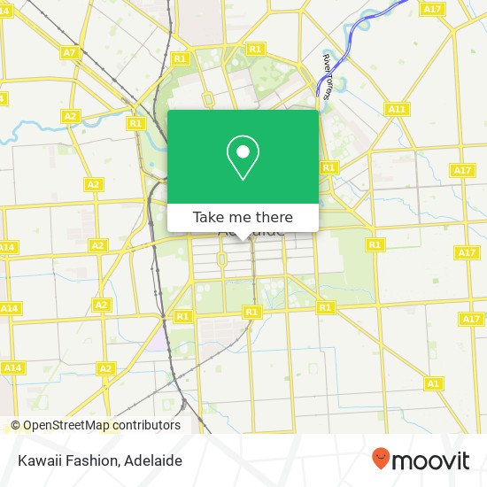 Kawaii Fashion, Gouger St Adelaide SA 5000 map