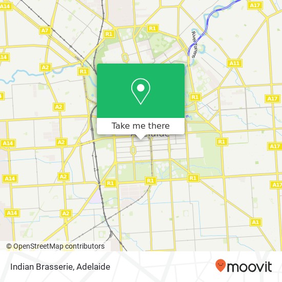 Indian Brasserie, 65 Gouger St Adelaide SA 5000 map