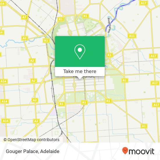 Gouger Palace, 43 Gouger St Adelaide SA 5000 map