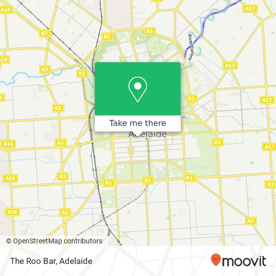 The Roo Bar, 61 Grote St Adelaide SA 5000 map