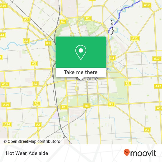 Hot Wear, 61 Grote St Adelaide SA 5000 map