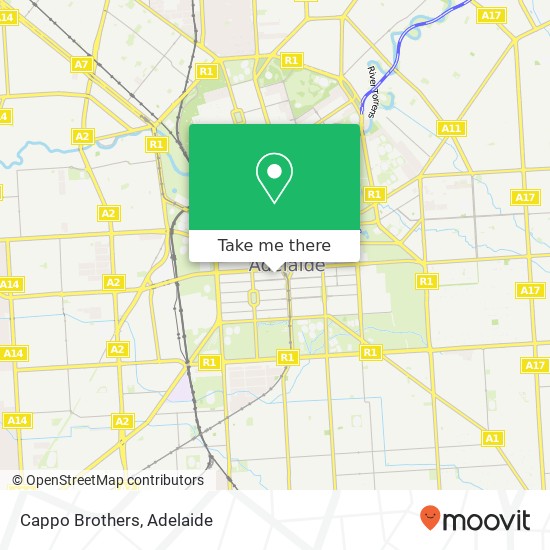 Cappo Brothers, 43 Grote St Adelaide SA 5000 map