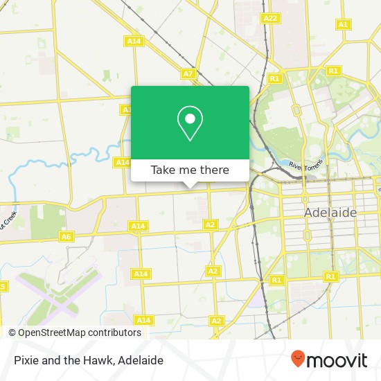 Pixie and the Hawk, 144 Henley Beach Rd Torrensville SA 5031 map